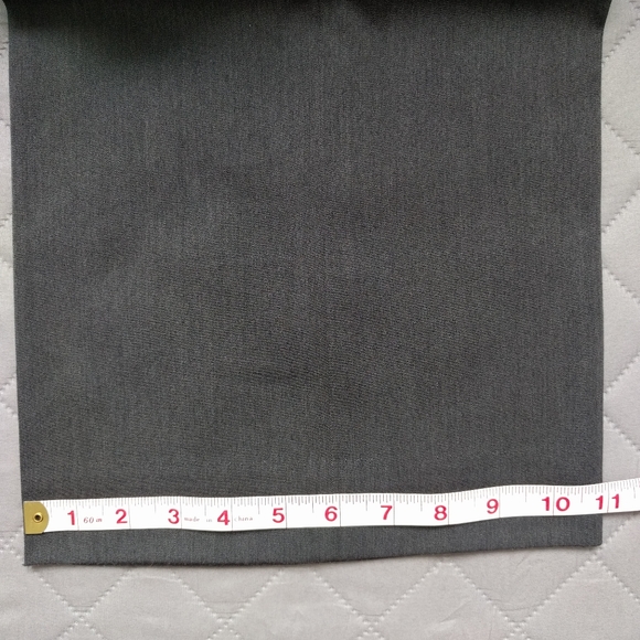 Anne Klein Dress Trouser High Rise Stretch Grey Size 14 - Picture 9 of 10